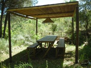 Zahrada ubytování B&B Casacapraia