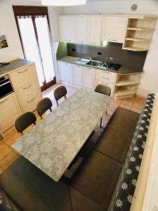 Kuchyň nebo kuchyňský kout v ubytování Residence Cima Tosa