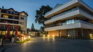 Budova, v ktorej sa apartmánový hotel nachádza