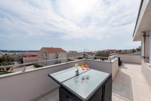 Balkón nebo terasa v ubytování Beautiful penthouse for 8 close to city center