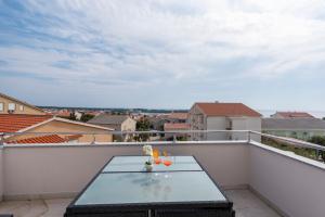Balkón nebo terasa v ubytování Beautiful penthouse for 8 close to city center