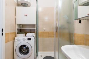Kúpeľňa v ubytovaní Apartman "Bubi"