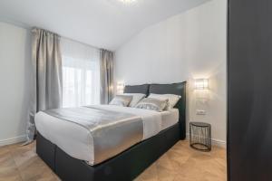 Postel nebo postele na pokoji v ubytování Luxury Piano apartment