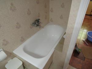 Koupelna v ubytování Pitini Sevasti house
