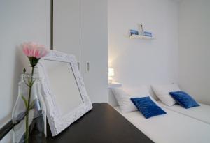 Postel nebo postele na pokoji v ubytování Apartman Luka