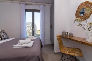 Postel nebo postele na pokoji v ubytování IL SOGNO VILLAS Paros + 37 fotografií