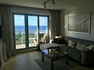 Posedenie v ubytovaní HOLIDAY HOME Wechta Baltic 608 z widokiem na morze