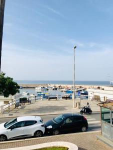 Общий вид на море или вид на море из дома для отпуска