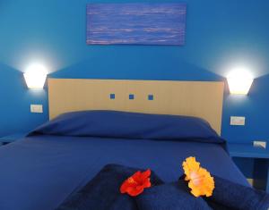 Letto o letti in una camera di Arcupintau
