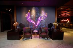 Posezení v ubytování Jazz Hotel Penang