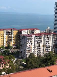 Nespecifikovaný výhled na moře nebo výhled na moře při pohledu z hotelu