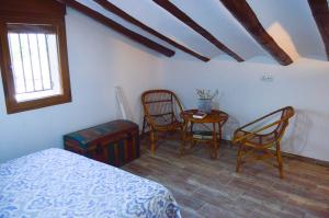 Posezení v ubytování Casa Azafrán