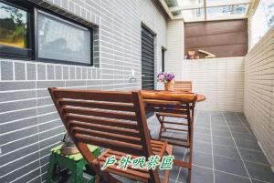 丰田会馆的阳台或露台