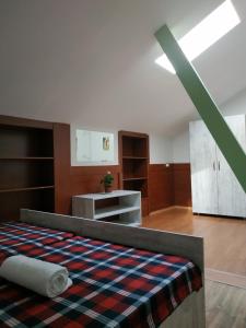 Voodi või voodid majutusasutuse Hostel Portal toas