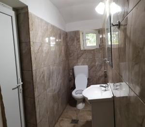 Koupelna v ubytování Casa Aura Costinești