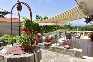 Balkón nebo terasa v ubytování Guest house Tom