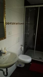 Koupelna v ubytování Hotel La Terrazza