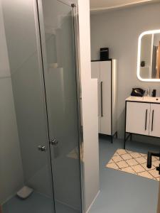 Kúpeľňa v ubytovaní Zu Gast bei den Hagspiels