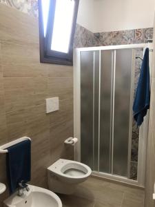 Koupelna v ubytování B&B "Sara"