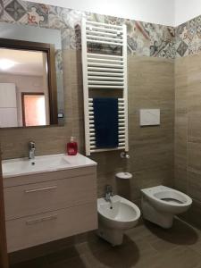 Koupelna v ubytování B&B "Sara"