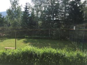 Zahrada ubytování Chaty Marta