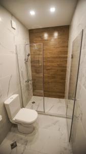 Vannituba majutusasutuses Hotel King Tom