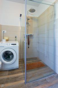 Koupelna v ubytování Casa Romantica