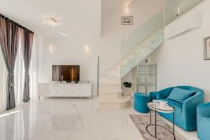 Posedenie v ubytovaní Spacious Family Apartment MM