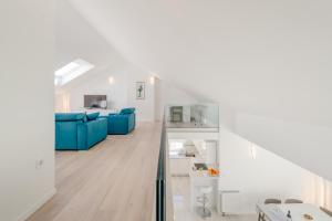 Kuchyň nebo kuchyňský kout v ubytování Spacious Family Apartment MM