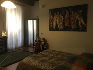 Posteľ alebo postele v izbe v ubytovaní Al Borgo