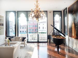 Posezení v ubytování Palazzetto Foscari
