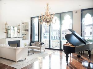 Posezení v ubytování Palazzetto Foscari