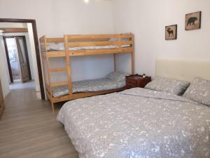 Poschodová posteľ alebo postele v izbe v ubytovaní La Chiave del Gufo - Bojano