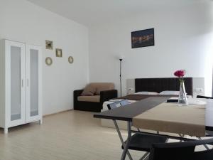 Televízia a/alebo spoločenská miestnosť v ubytovaní Zoom-Budapest Apartments