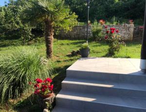Ein Garten an der Unterkunft VILLA DIVNA