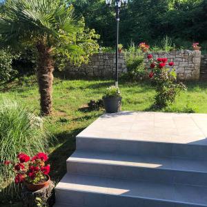 Ein Garten an der Unterkunft VILLA DIVNA