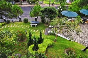 Zahrada ubytování Ky Hoa Hotel Da Lat