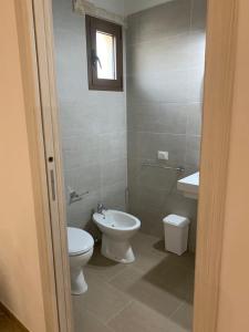 Koupelna v ubytování Le tre colonne
