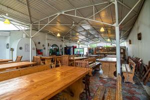 En restaurant eller et andet spisested på La Papu și Maia