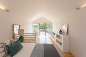 Χώρος καθιστικού στο Casa Castanha