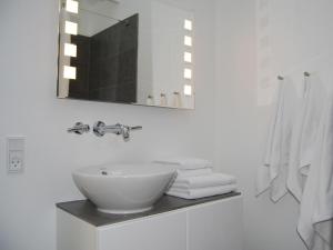 Ένα μπάνιο στο Rum og rooms