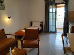 A seating area at Pardalakis Studios