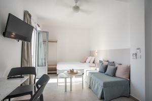 TV a/nebo společenská místnost v ubytování Nautilus Apartments-Suites