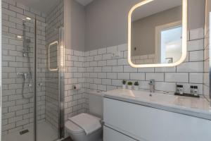Kúpeľňa v ubytovaní Apartamentos Miraflores