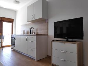 Kuchyň nebo kuchyňský kout v ubytování Apartman Anicic