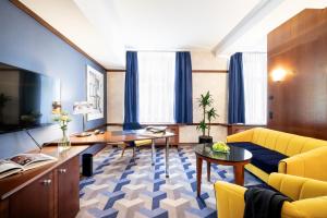 TV a/nebo společenská místnost v ubytování Seaside Park Hotel Leipzig