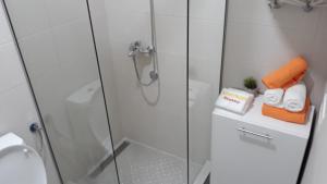 Koupelna v ubytování Apartmani Stijepovic