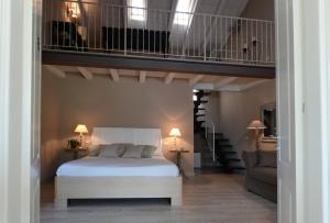 En eller flere senger på et rom på A Casa Di Delia B&B Charming House