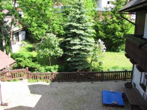 Zahrada ubytování Pension Samohel