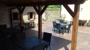 Patio nebo venkovní prostory v ubytování Penzion Pod Slunecnou